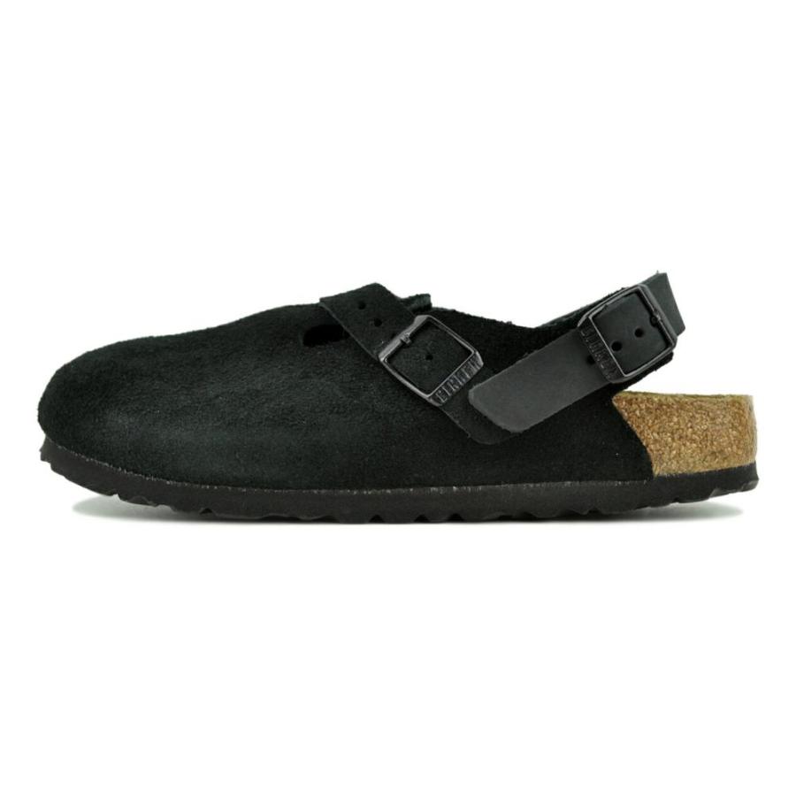 BIRKENSTOCK / サンダル/24.5cm/BLK/スウェード/1028348 BIRKENSTOCK（ビルケンシュトック） BIRKENSTOCK TOKIO II SUEDE
