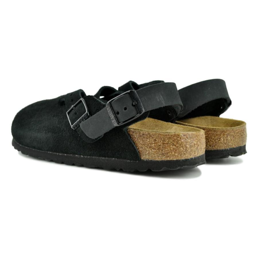 BIRKENSTOCK TOKIO II SUEDE (NARROW FIT) BLACK 1028348  