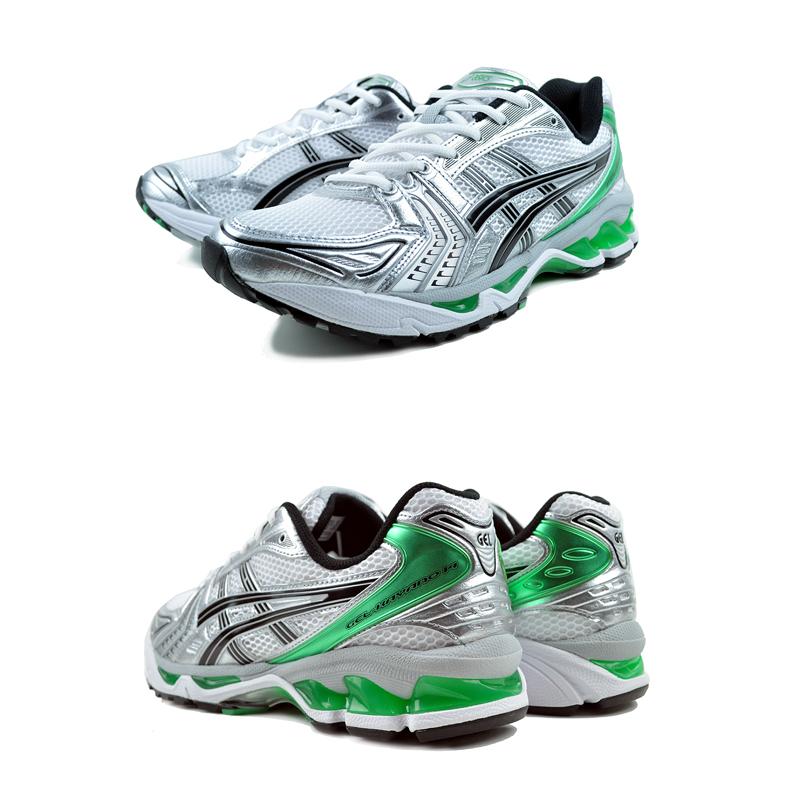 ASICS（アシックス） asics GEL-KAYANO 14 WHITE/MALACHITE GREEN