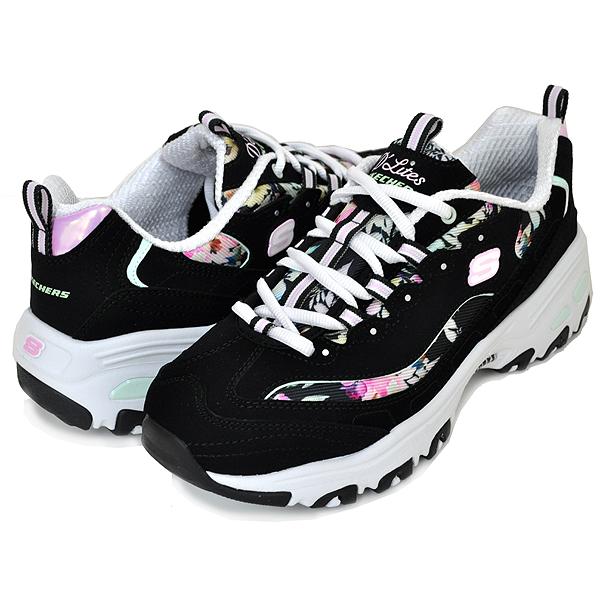 【極美品・希少】SKECHERS　D'LITES BLOOMING FIELDS Skechers Women's D'Lites - Blooming Path Walking Sneakers