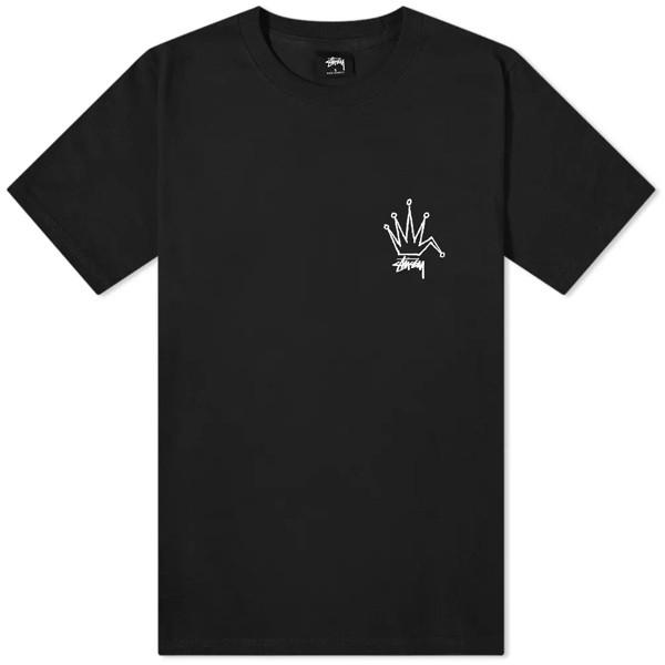 STUSSY OLD CROWN TEE BLACK 1904510 ステューシー Tシャツ
