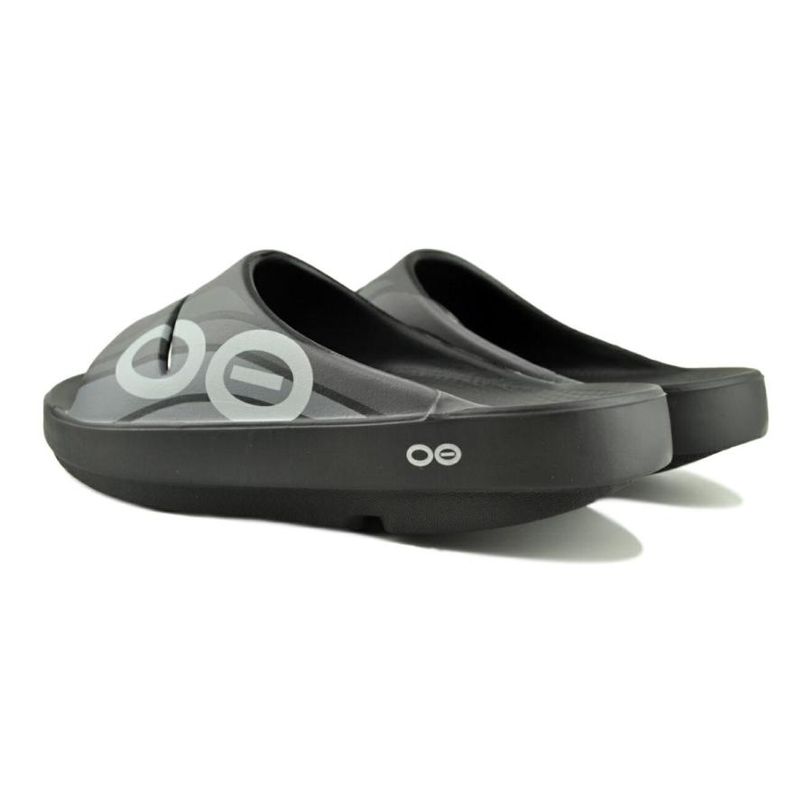 OOFOS（ウーフォス） [ポイント10倍] OOFOS OOahh SPORT BLACK WAVE