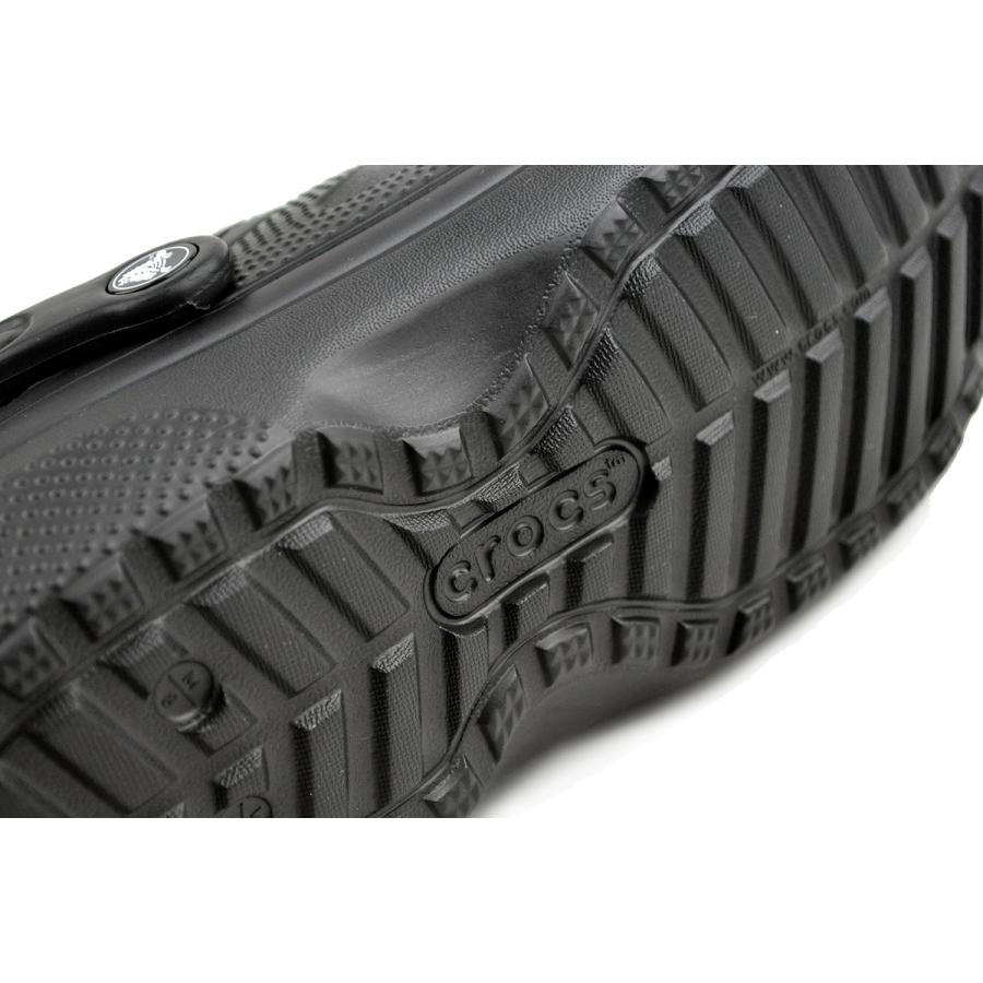 crocs（クロックス） crocs CLASSIC LINED CLOG BLACK/BLACK 203591