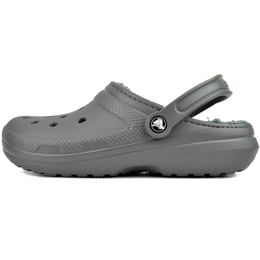 crocs（クロックス） crocs CLASSIC LINED CLOG SLATE GREY/SMOKE