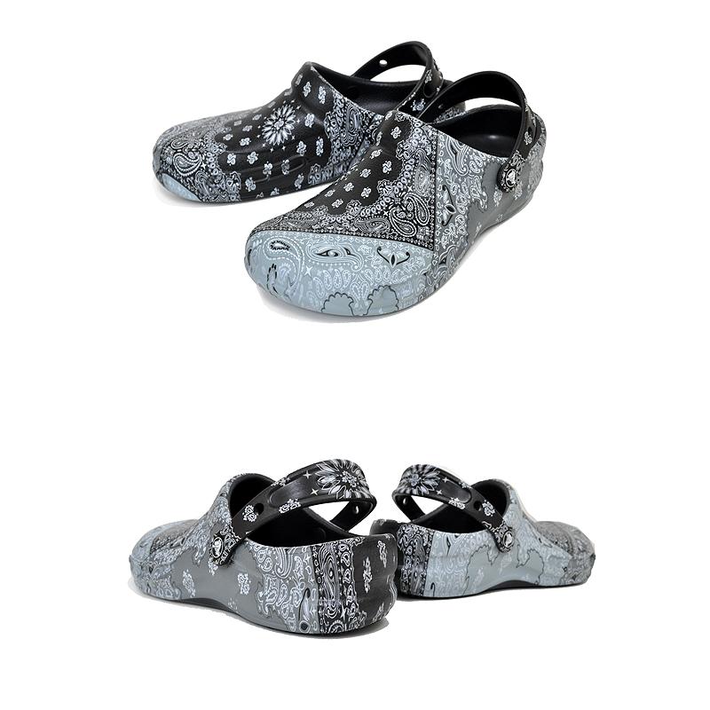crocs（クロックス） crocs BISTRO GRAPHIC CLOG WHITE/BLACK/BLACK
