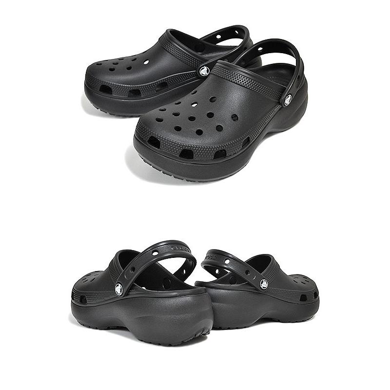 crocs CLASSIC PLATFORM CLOG W BLACK 206750-001 クロックス crocs CLASSIC PLATFORM CLOG W BLACK 206750-001 クロックス