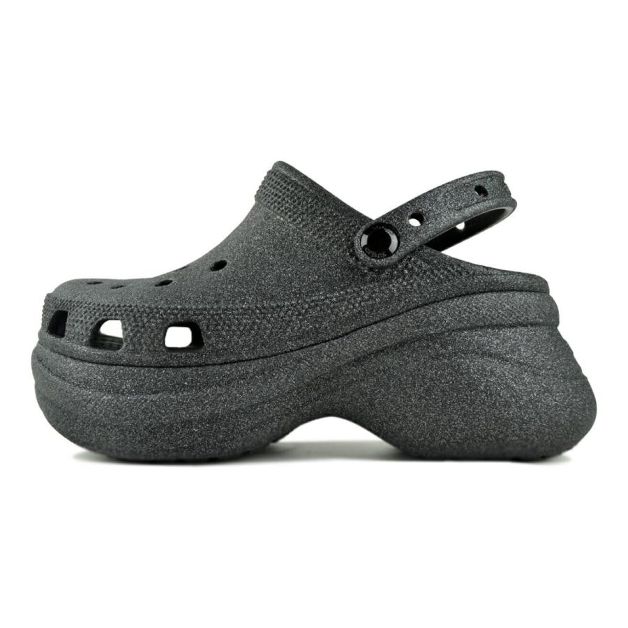 crocs（クロックス） crocs CLASSIC BAE GLITTER CLOG W BLACK