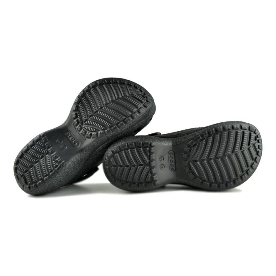 crocs（クロックス） crocs CLASSIC BAE GLITTER CLOG W BLACK