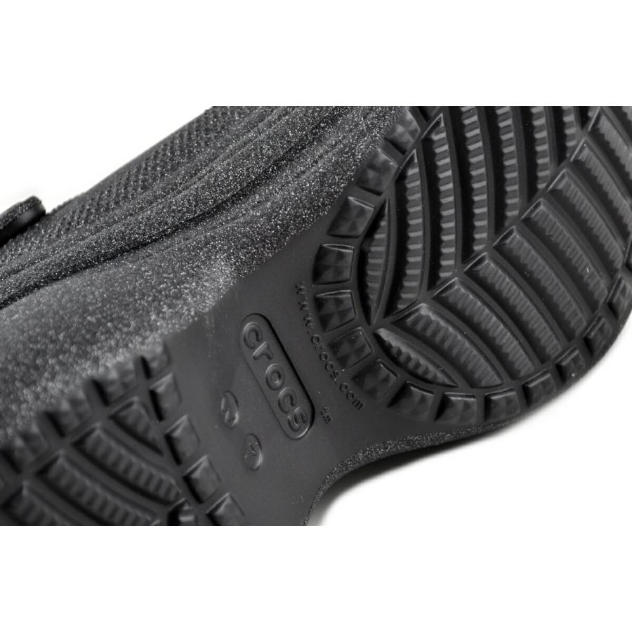crocs（クロックス） crocs CLASSIC BAE GLITTER CLOG W BLACK