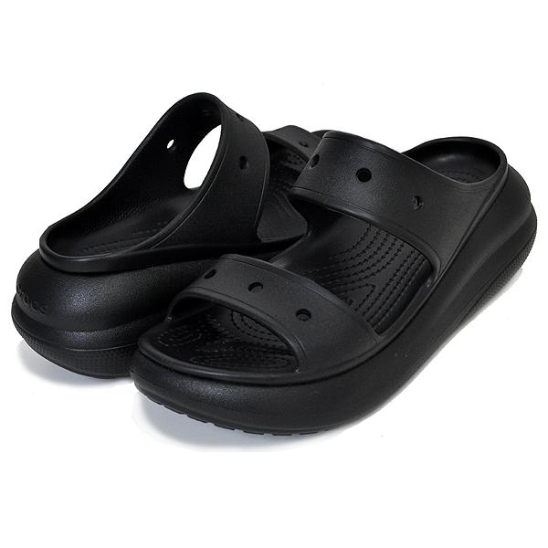 crocs（クロックス） crocs CLASSIC CRUSH SANDAL BLACK 207670-001