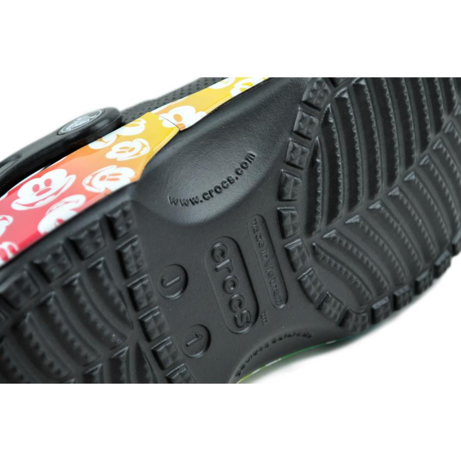 専用品 crocs（クロックス） crocs CLASSIC DISNEY RAINBOW CLOG KIDS BLACK