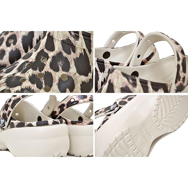 crocs（クロックス） crocs CLASSIC PLATFORM ANIMAL REMIX CLOG W