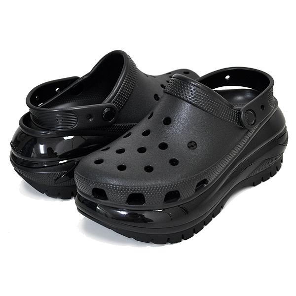 crocs（クロックス） crocs CLASSIC MEGA CRUSH CLOG BLACK 207988-001