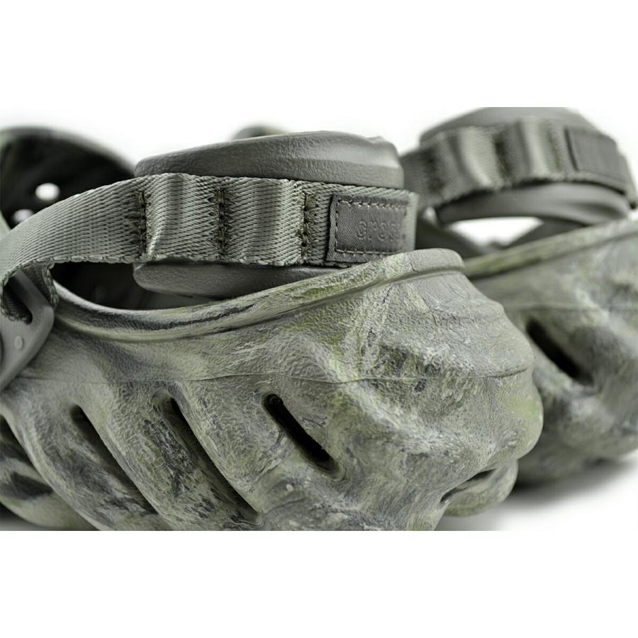 crocs（クロックス） crocs ECHO MARBLED CLOG DUSTY OLIVE 208454-3n4