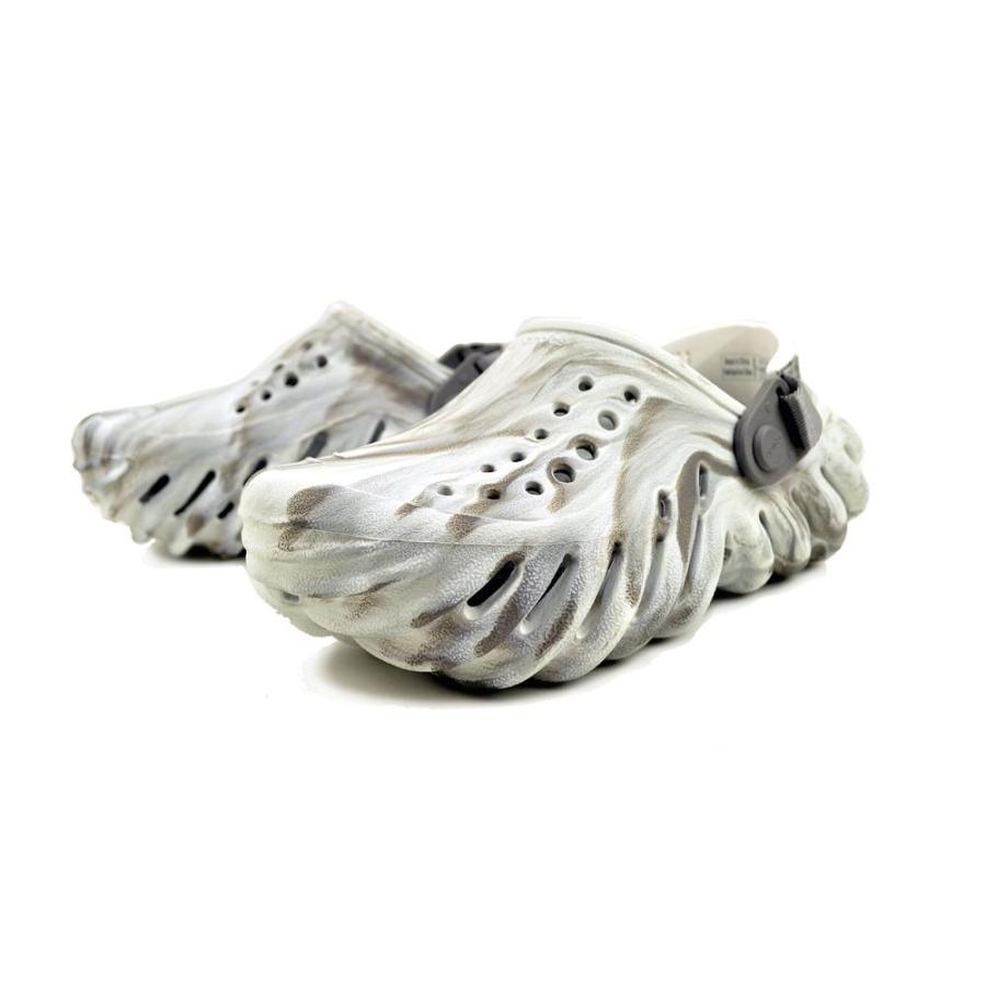 crocs（クロックス） crocs ECHO MARBLED CLOG KIDS MOONLIGHT/MULTI 208464-1nl ...