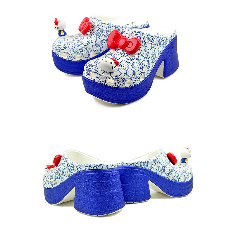crocs（クロックス） crocs HELLO KITTY SIREN CLOG WHITE 209451-100