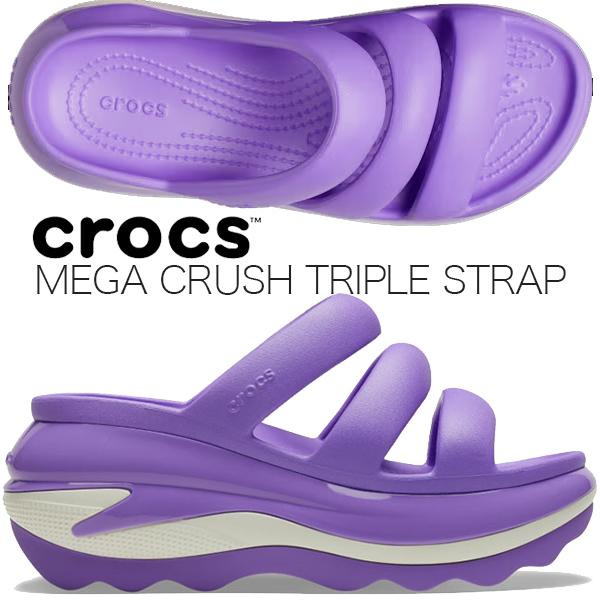 crocs（クロックス） crocs MEGA CRUSH TRIPLE STRAP GALAXY 209842