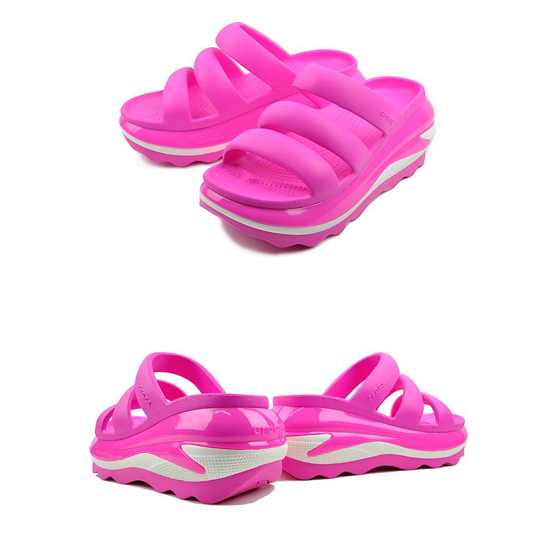 crocs（クロックス） crocs MEGA CRUSH TRIPLE STRAP PINK CRUSH