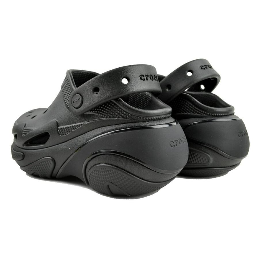 crocs（クロックス） crocs BUBBLE CRUSH CLOG TRIPLE BLACK 210061