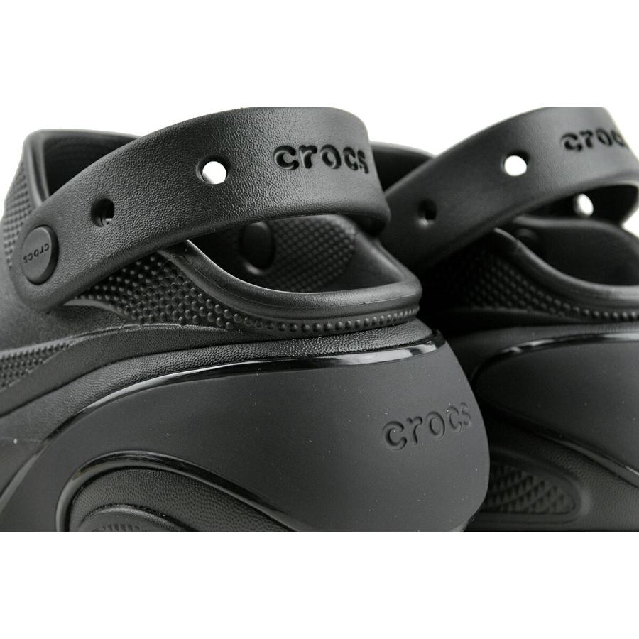 crocs（クロックス） crocs BUBBLE CRUSH CLOG TRIPLE BLACK 210061