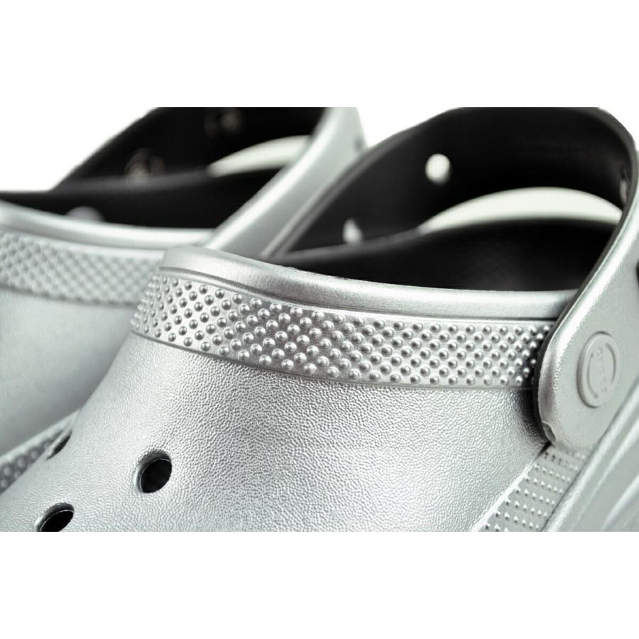 crocs STOMP METALLIC CLOG SILVER 210362-040 クロックス crocs STOMP METALLIC CLOG SILVER 210362-040 クロックス