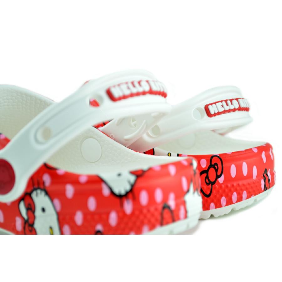 crocs（クロックス） crocs HELLO KITTY RED CLASSIC CLOG K MULTI