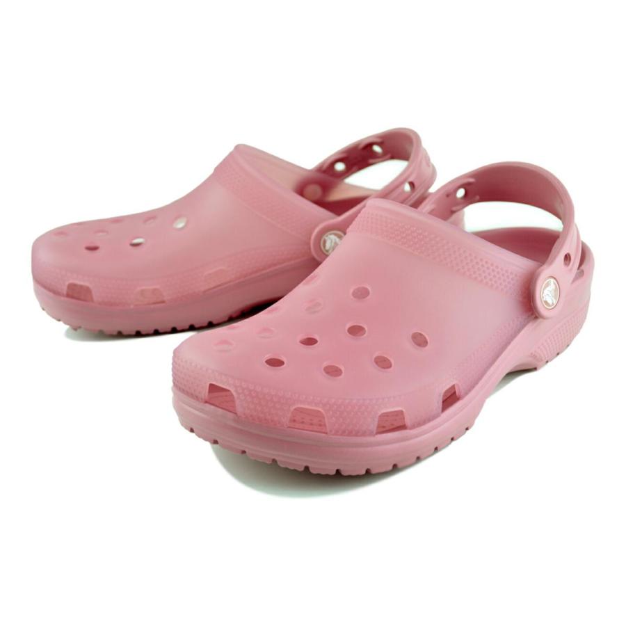 ローズ商品 crocs（クロックス） crocs CLASSIC FROSTED CLOG ROSETTE 210928-6xx