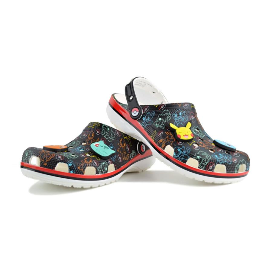 crocs（クロックス） crocs POKEMON PRINT CLASSIC CLOG 211343-90h ポケモン プリント ...