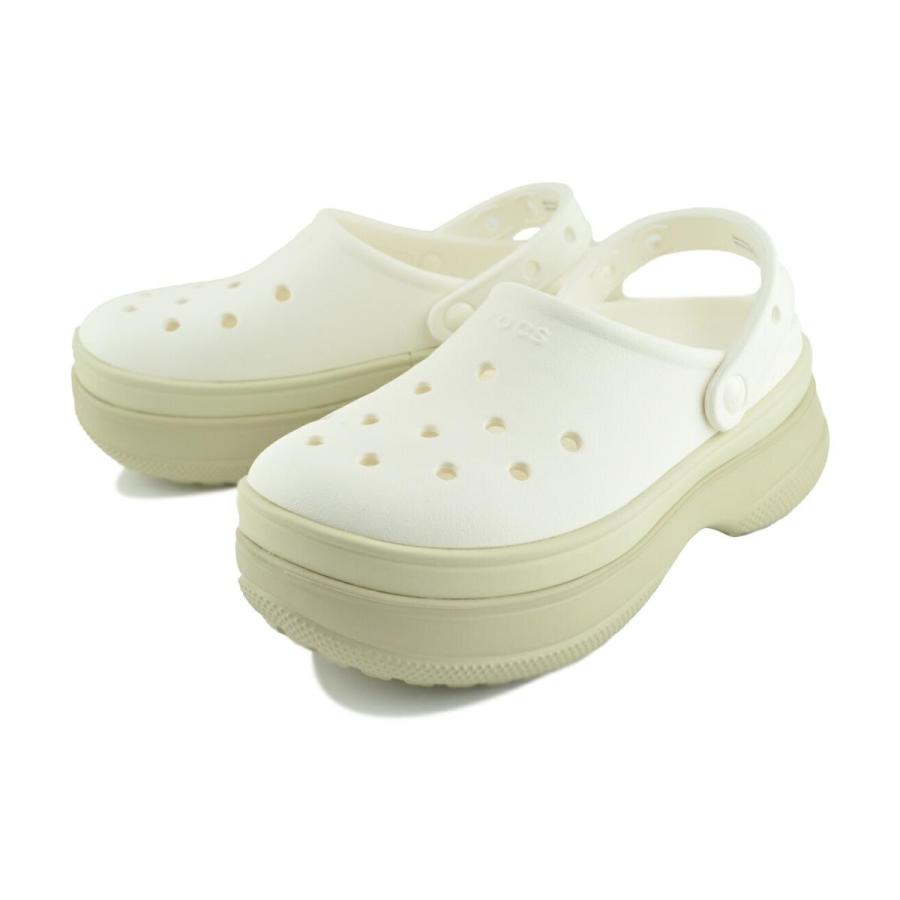 crocs（クロックス） crocs CLASSIC STACKED CLOG CHALK 211355-0wv