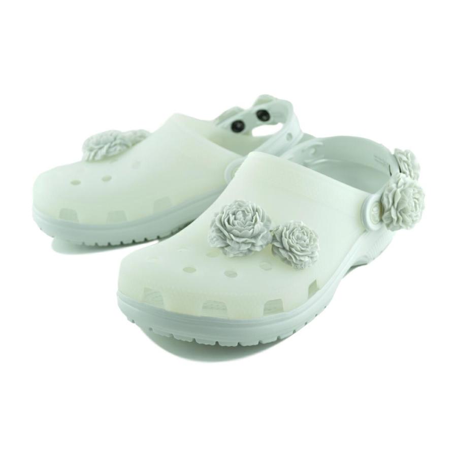 Reバース for you むに SNR crocs（クロックス） crocs CLASSIC FROSTED BOUQUET CLOG MOONLIGHT