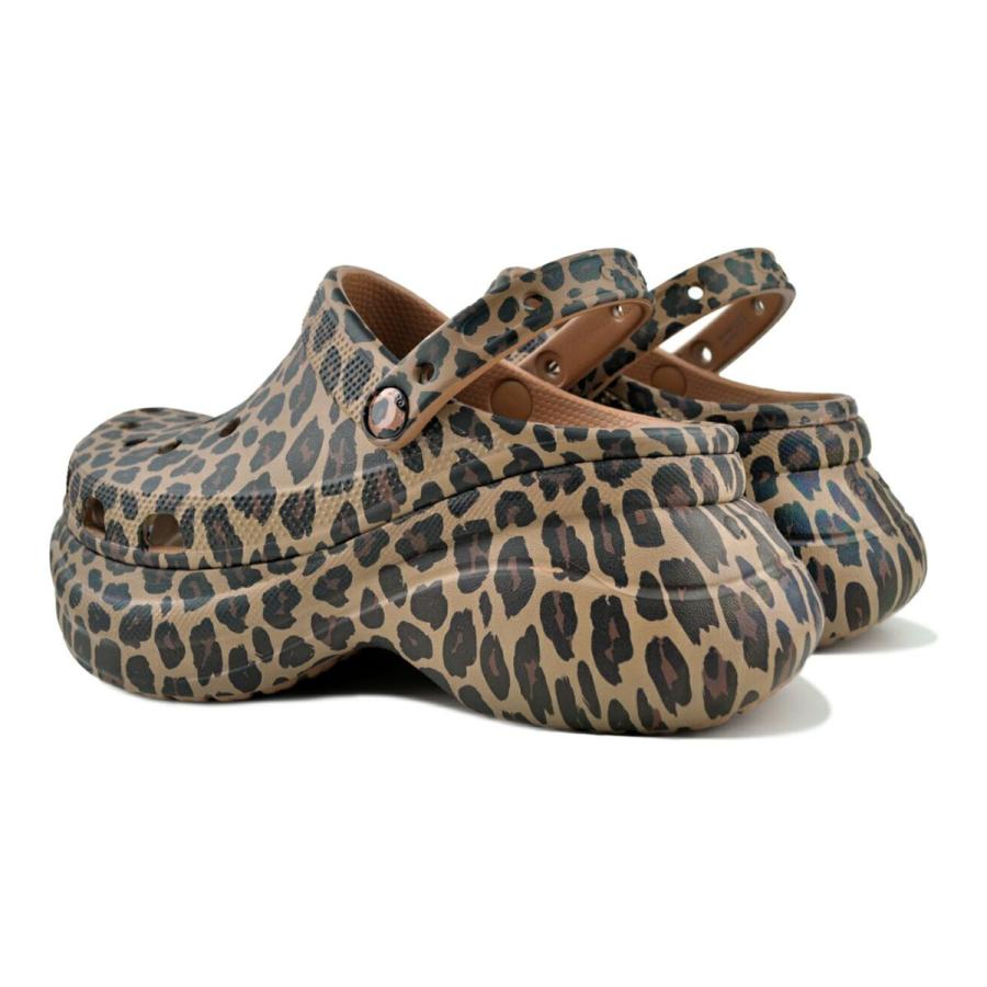 ぽんたおりじなる　靴38 crocs（クロックス） crocs BAE ANIMAL CLOG SEPIA 211624-2ld ベイ