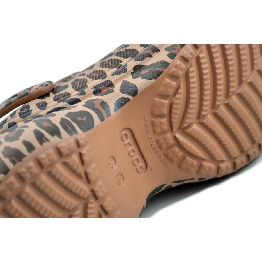 ワッぺ crocs（クロックス） crocs BAE ANIMAL CLOG SEPIA 211624-2ld ベイ
