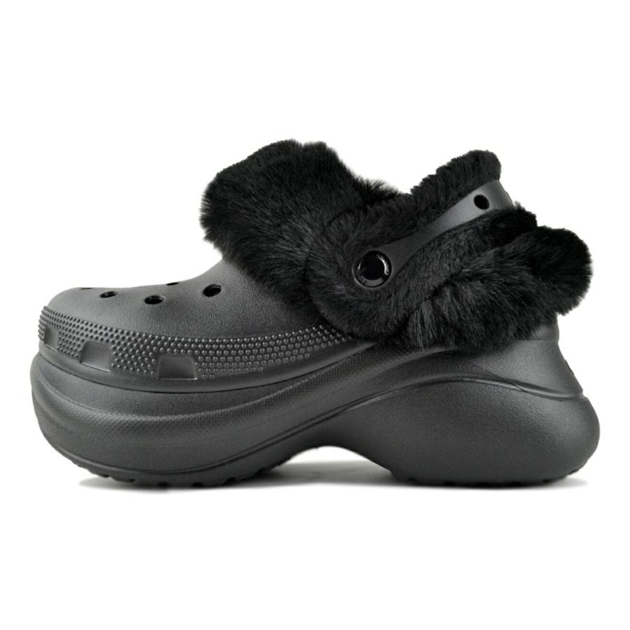 crocs（クロックス） crocs BAE LINED CLOG BLACK ベイ ラインド