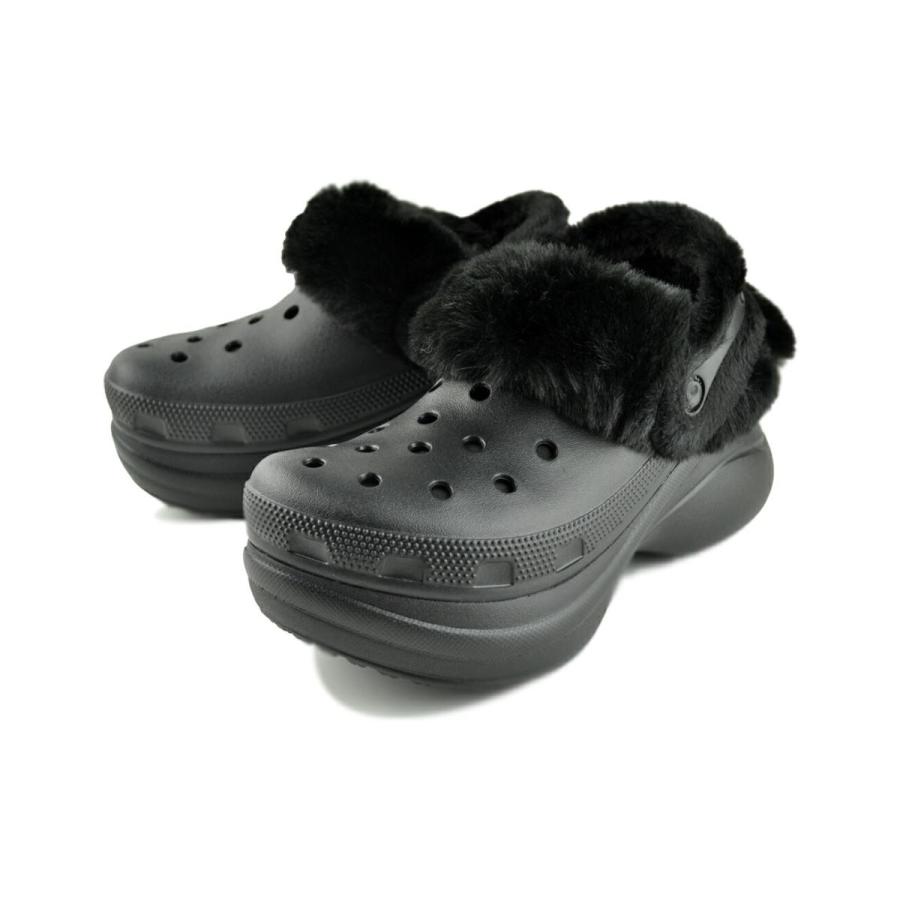 crocs（クロックス） crocs BAE LINED CLOG BLACK ベイ ラインド