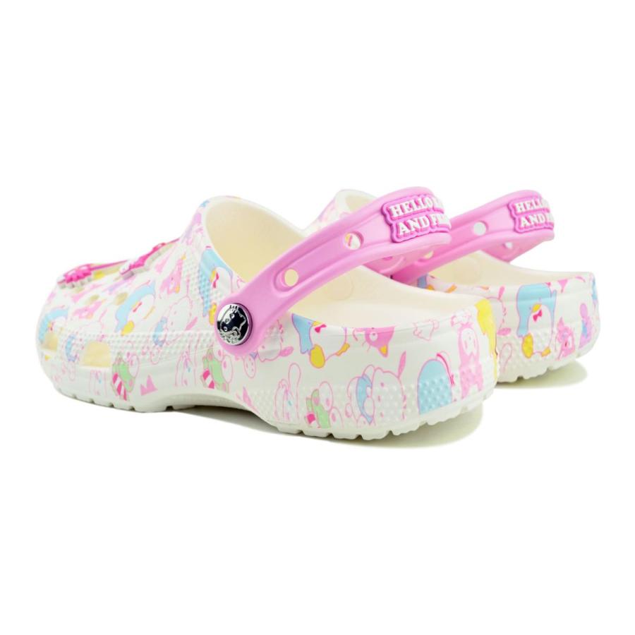 【新品】crocs ハローキティフレンズ PASTEL CLS CG K 22 crocs（クロックス） crocs HELLO KITTY FRIENDS PASTEL CLASSIC CLOG
