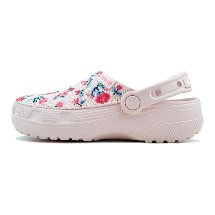 crocs（クロックス） crocs CLASSIC CRAFTED FLORALL COTTON CANDY