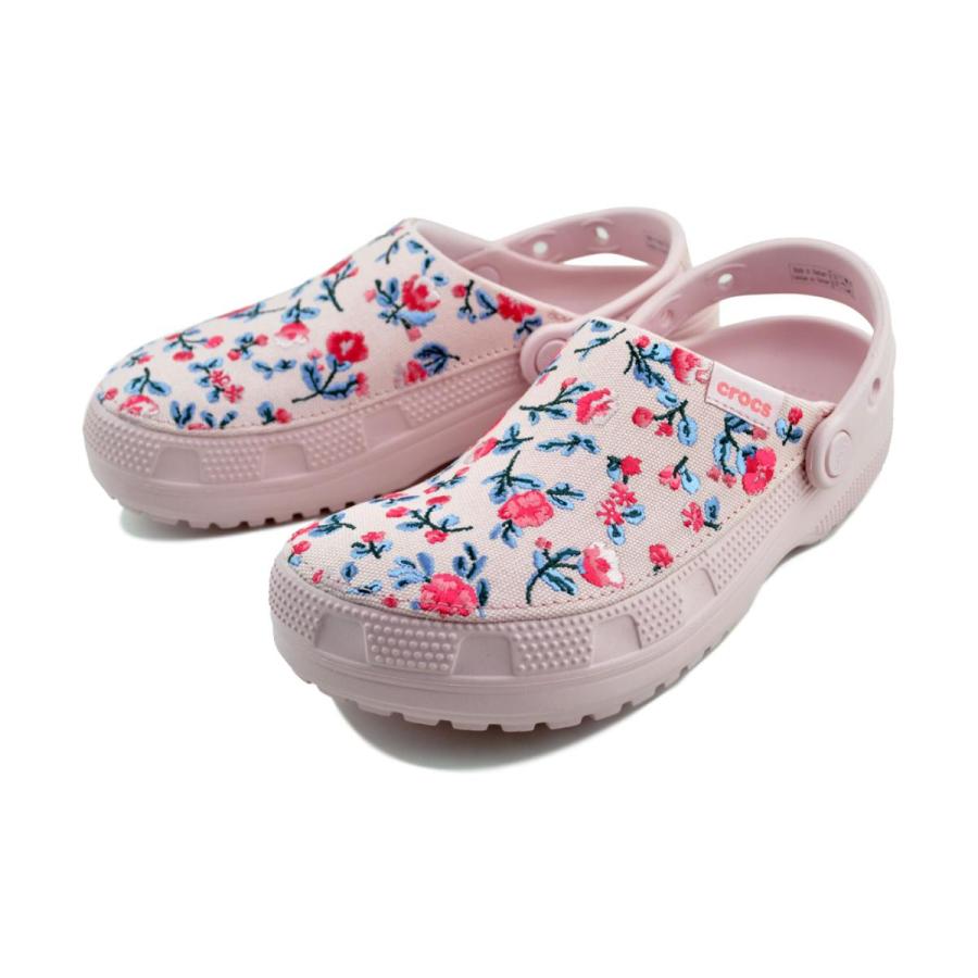crocs（クロックス） crocs CLASSIC CRAFTED FLORALL COTTON CANDY