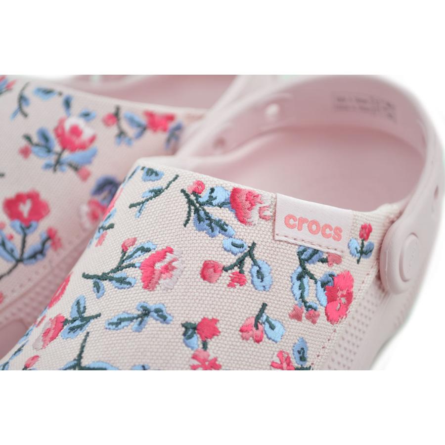 crocs（クロックス） crocs CLASSIC CRAFTED FLORALL COTTON CANDY