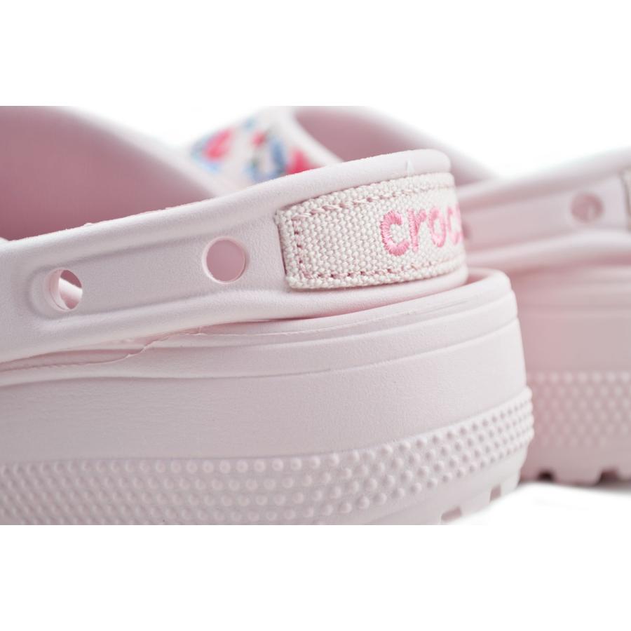 crocs（クロックス） crocs CLASSIC CRAFTED FLORALL COTTON CANDY