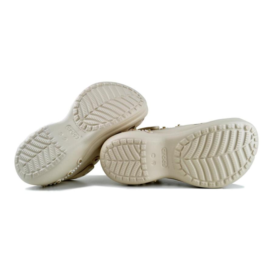 crocs（クロックス） crocs BAE PINNACLE EMBELLISHED CLOG FRAPPE