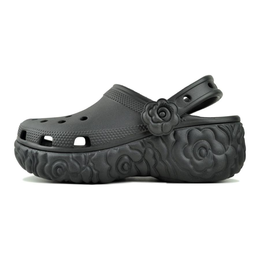 crocs（クロックス） crocs CLASSIC PLATFORM BLOOM CLOG BLACK 213447