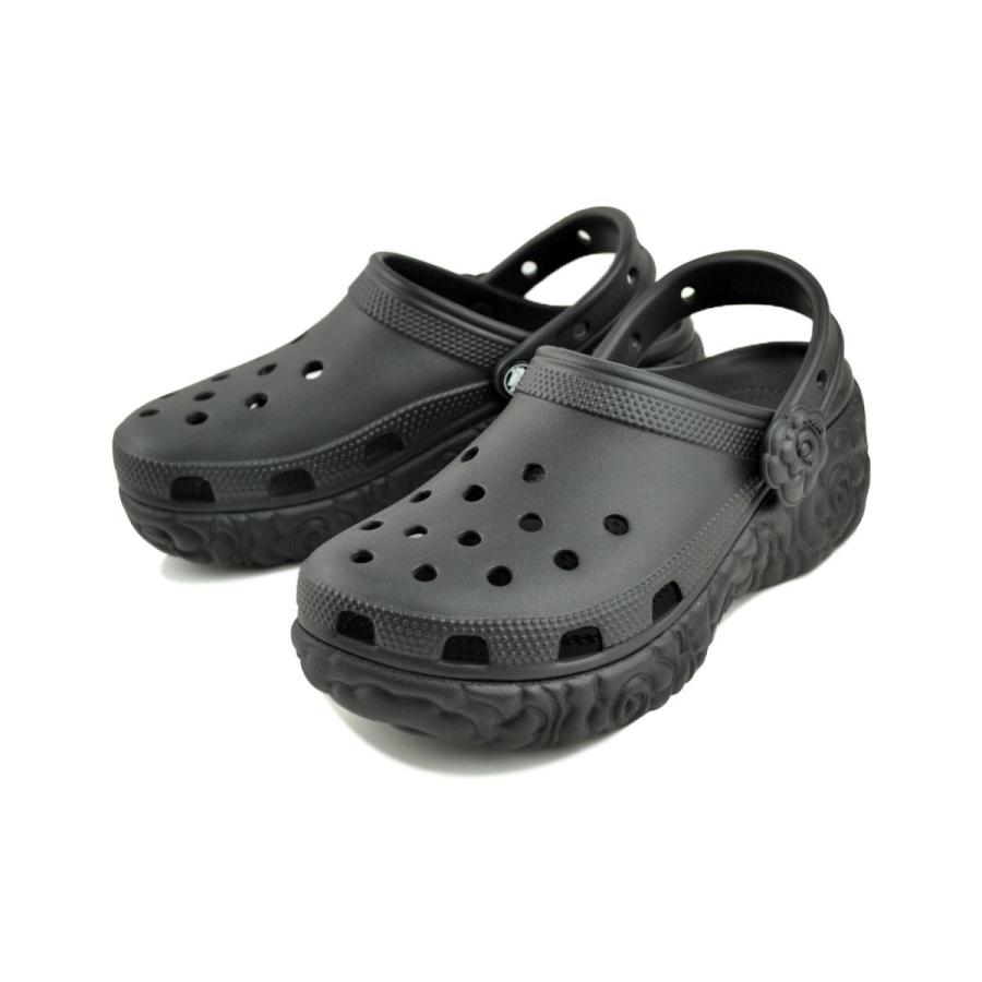 crocs（クロックス） crocs CLASSIC PLATFORM BLOOM CLOG BLACK 213447