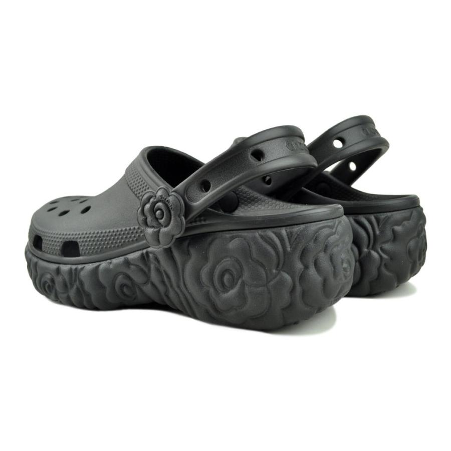 crocs（クロックス） crocs CLASSIC PLATFORM BLOOM CLOG BLACK 213447