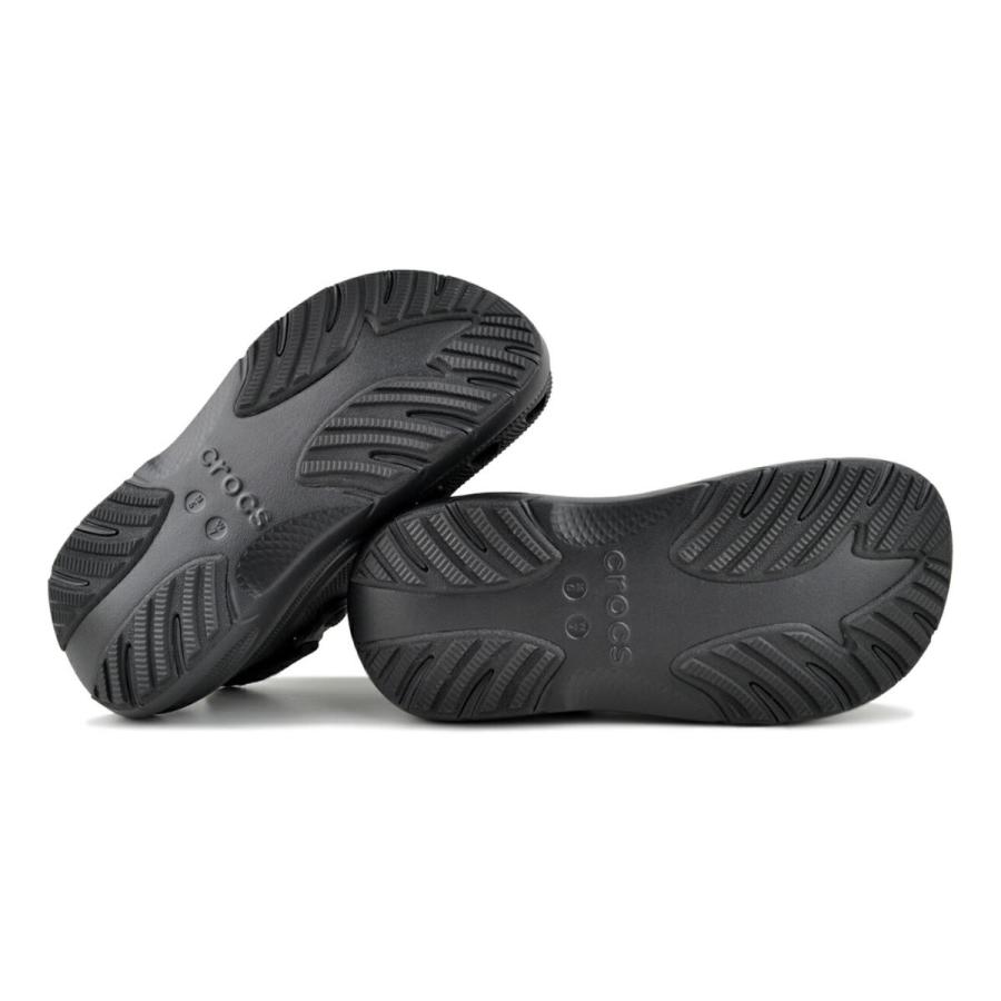 crocs（クロックス） crocs NEW CRUSH CLOG BLACK 213448-001 ニュー
