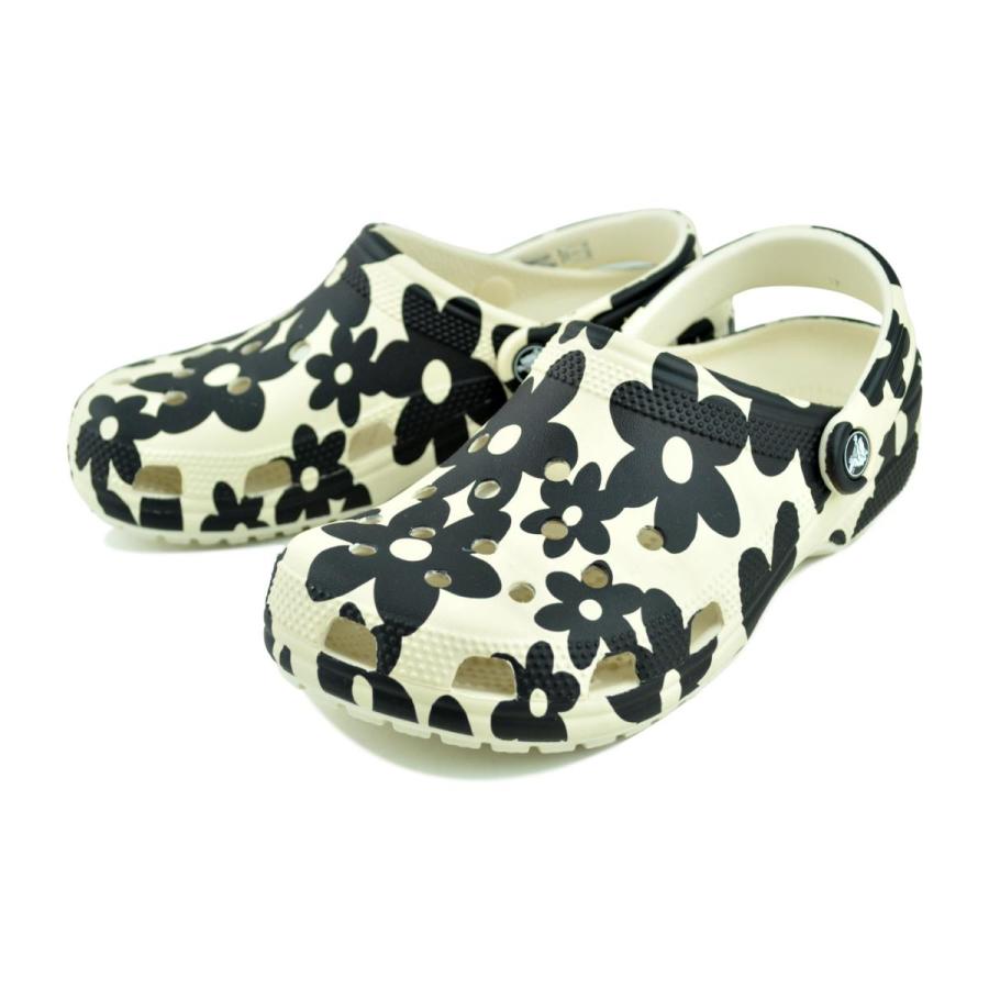 crocs（クロックス） crocs CLASSIC POP PETALS CLOG SUMMIT WHITE