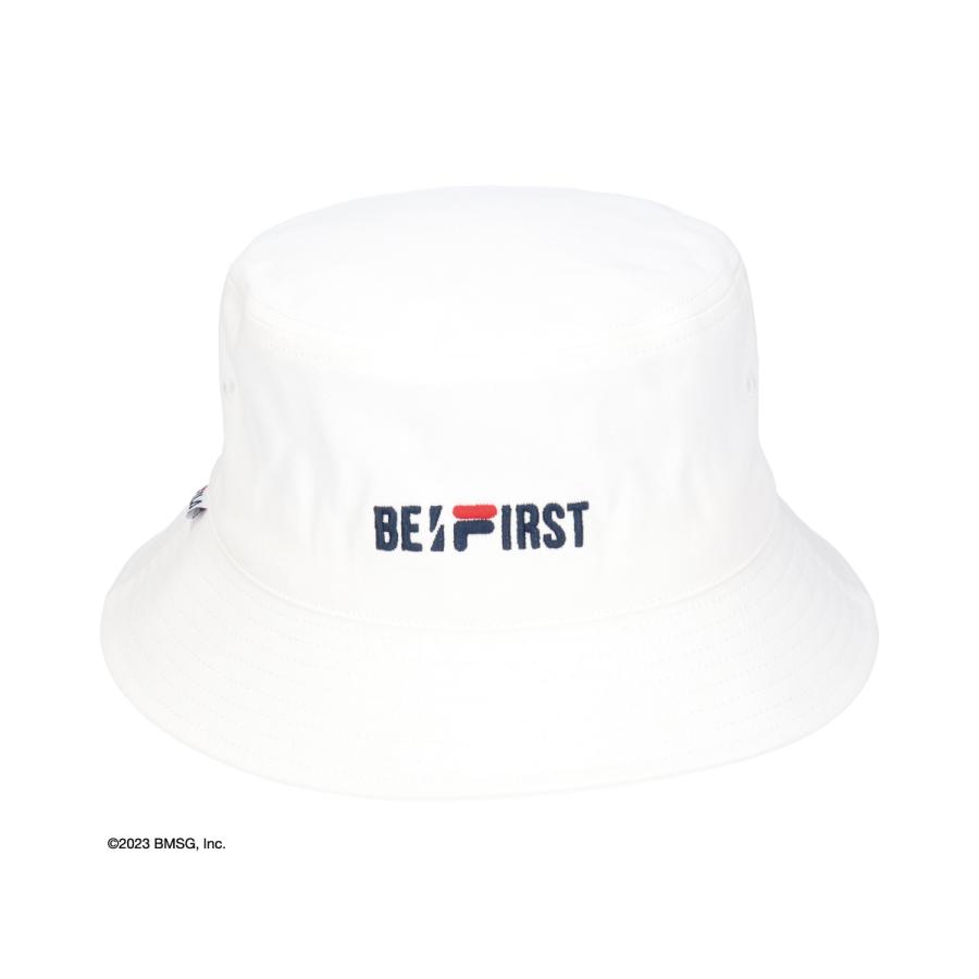 FILA x BE:FIRST LOGO BUCKET HAT 231013101 フィラ × ビーファースト バケットハット 帽子 ノベルティ SOTA SHUNTO MANATO RYUHEI JUNON RYOKI LEO バケハ｜limited-edition｜06