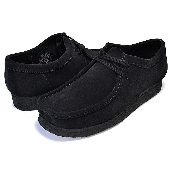 【美品】Clarks クラークス　ワラビーブーツ　ローカット　黒　スエード Clarks クラークス ワラビー ブーツ CLARKS ORIGINALS WALLABEE