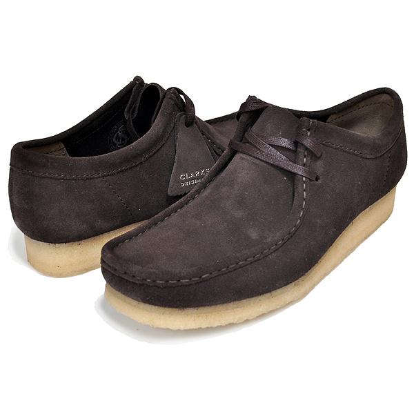 Clarks（クラークス） CLARKS WALLABEE DARK BROWN SUEDE 26156606
