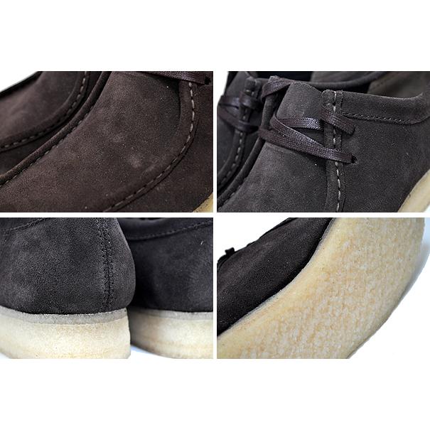 Clarks（クラークス） CLARKS WALLABEE DARK BROWN SUEDE 26156606