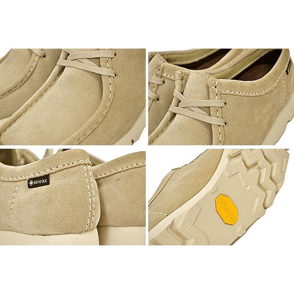 CLARKS W WALLABEE GORE-TEX MAPLE SUEDE 26169025 クラークス ワラビー ゴアテックス ウィメンズ レディース メープル スウェード スエード 防水 VIBRAMソール｜limited-edition｜04